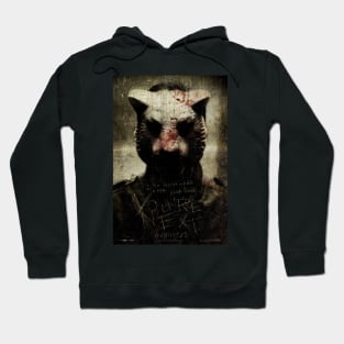 You're Next Movie Poster Tiger Mask Hoodie